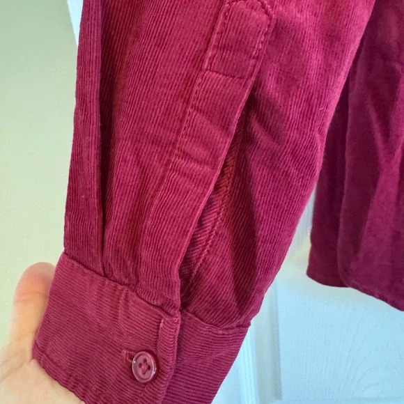 NWT Kim Rogers Corduroy Shirt - Picture 7 of 8